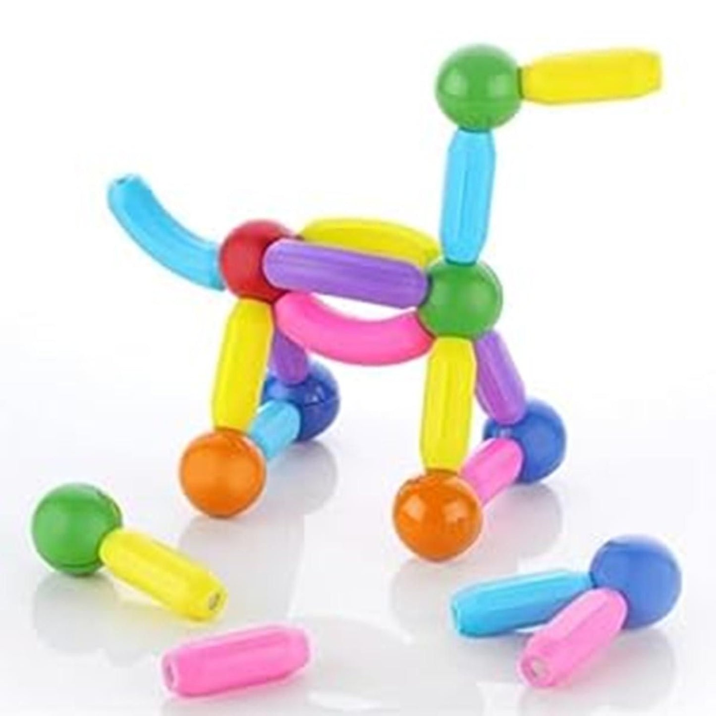 Toys Magnetic Sticks 36 pcs Building Blocks for Kids Big Magnetic Toys